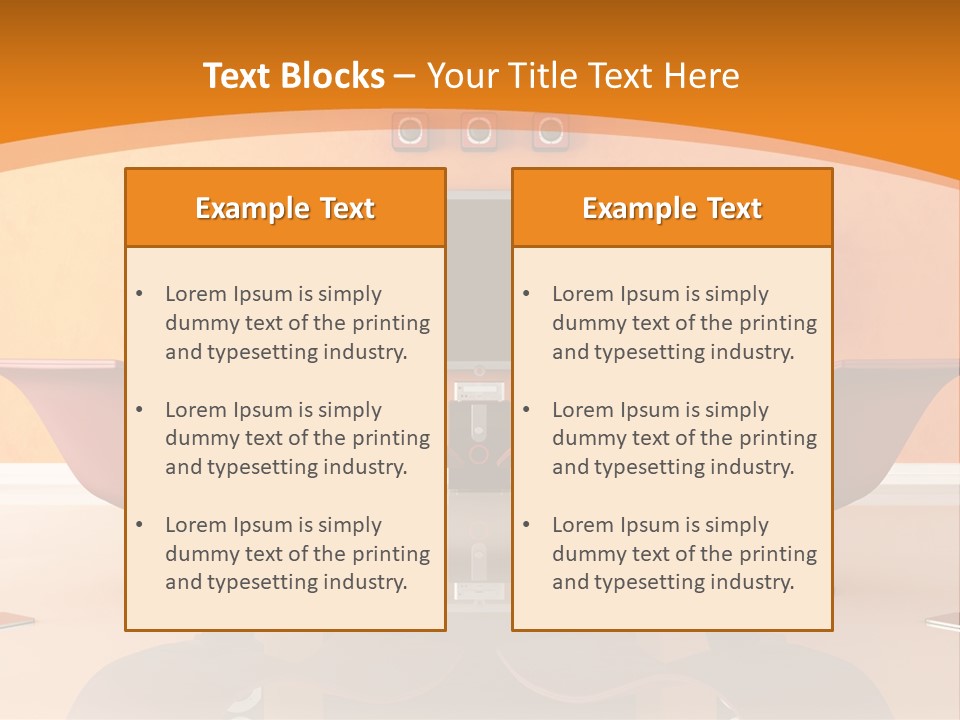 Equipment High Entertainment PowerPoint Template