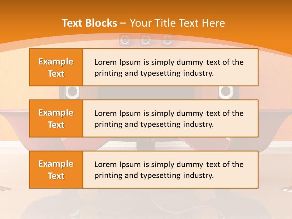 Equipment High Entertainment PowerPoint Template