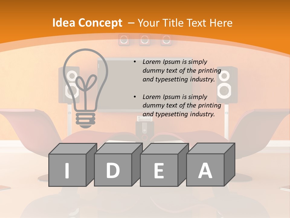 Equipment High Entertainment PowerPoint Template