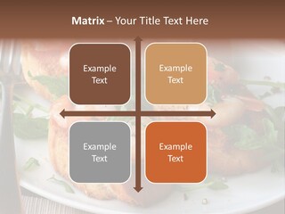 Seafood King Prawns Ready To Eat PowerPoint Template