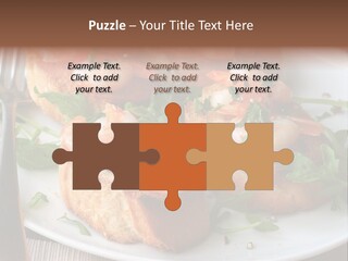 Seafood King Prawns Ready To Eat PowerPoint Template