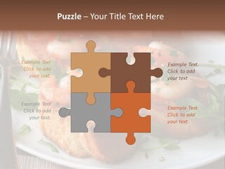 Seafood King Prawns Ready To Eat PowerPoint Template