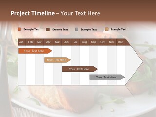 Seafood King Prawns Ready To Eat PowerPoint Template