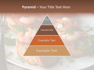 Seafood King Prawns Ready To Eat PowerPoint Template