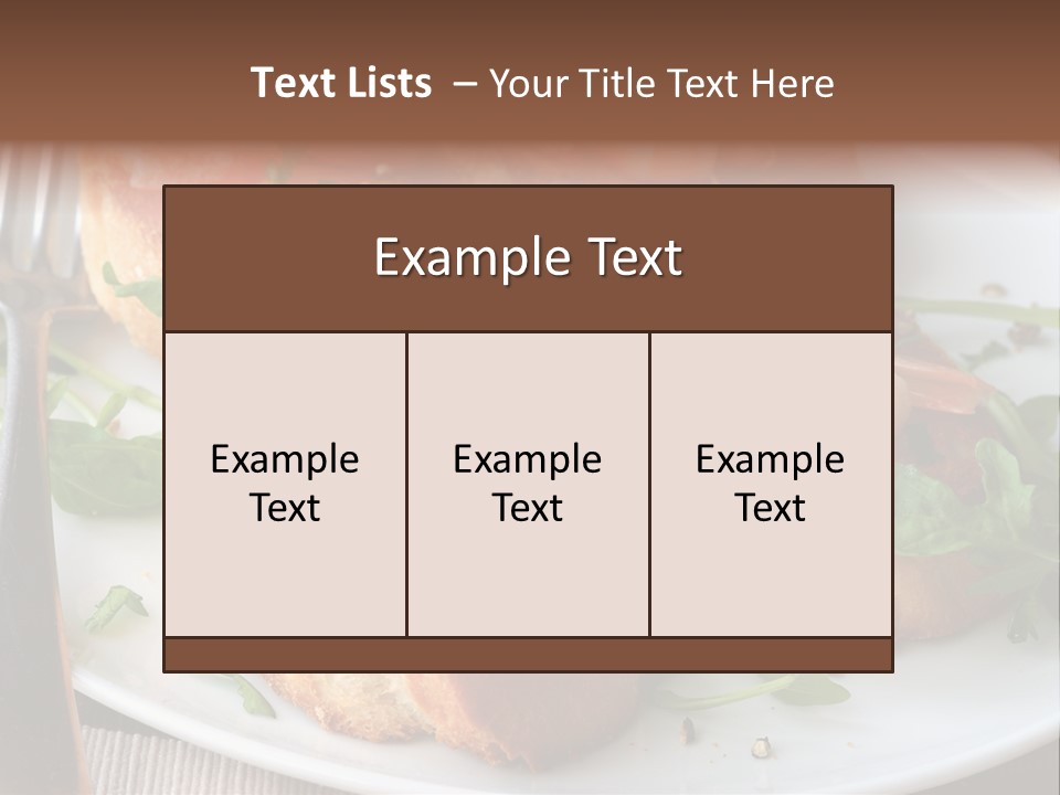 Seafood King Prawns Ready To Eat PowerPoint Template