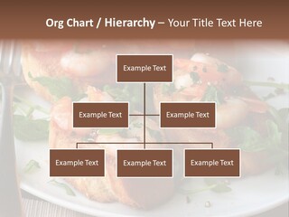 Seafood King Prawns Ready To Eat PowerPoint Template