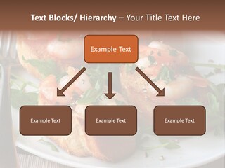 Seafood King Prawns Ready To Eat PowerPoint Template