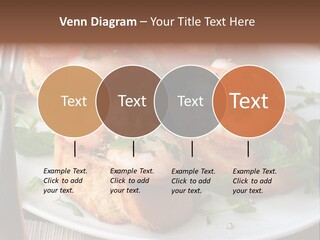 Seafood King Prawns Ready To Eat PowerPoint Template