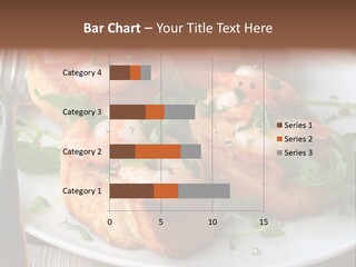 Seafood King Prawns Ready To Eat PowerPoint Template