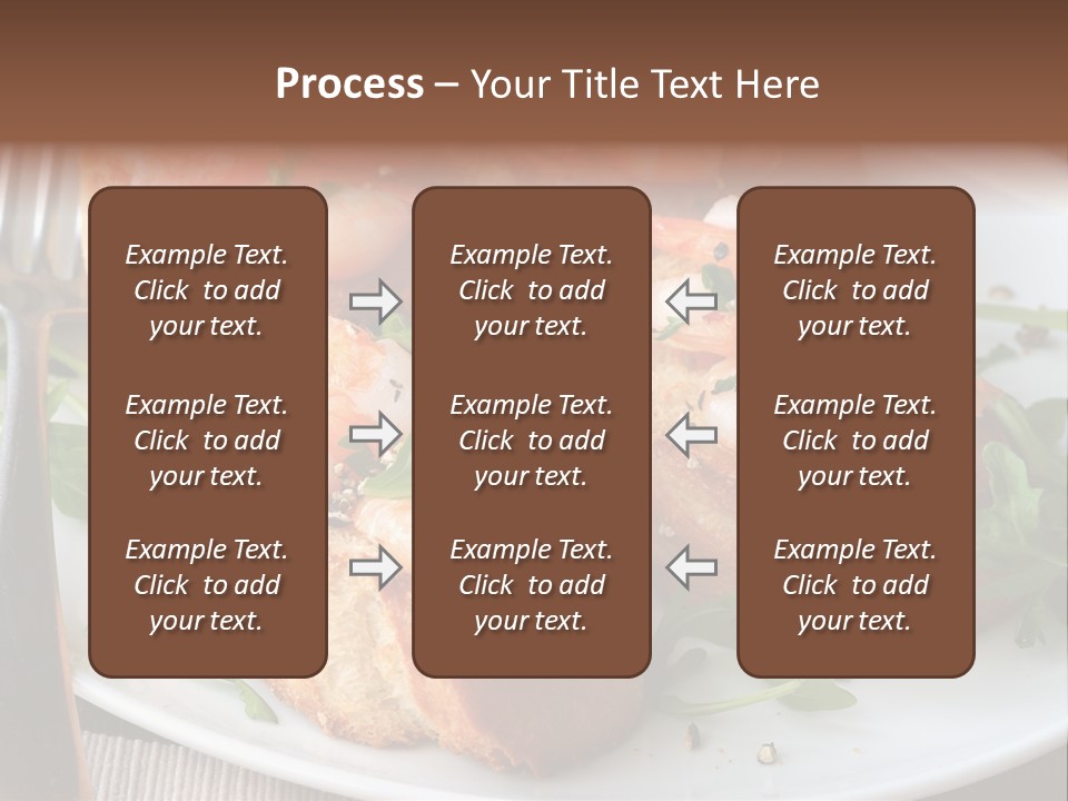 Seafood King Prawns Ready To Eat PowerPoint Template