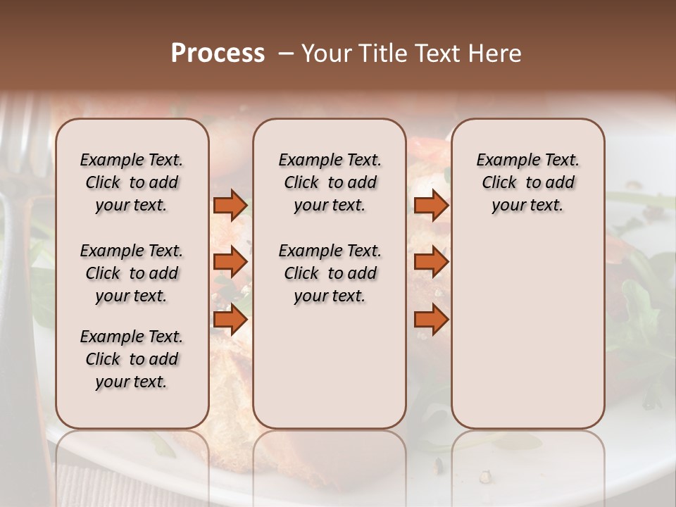 Seafood King Prawns Ready To Eat PowerPoint Template