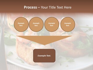 Seafood King Prawns Ready To Eat PowerPoint Template