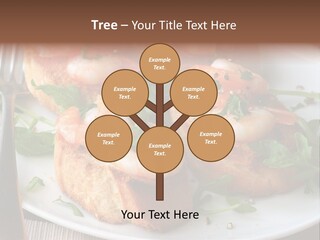 Seafood King Prawns Ready To Eat PowerPoint Template