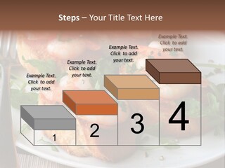 Seafood King Prawns Ready To Eat PowerPoint Template