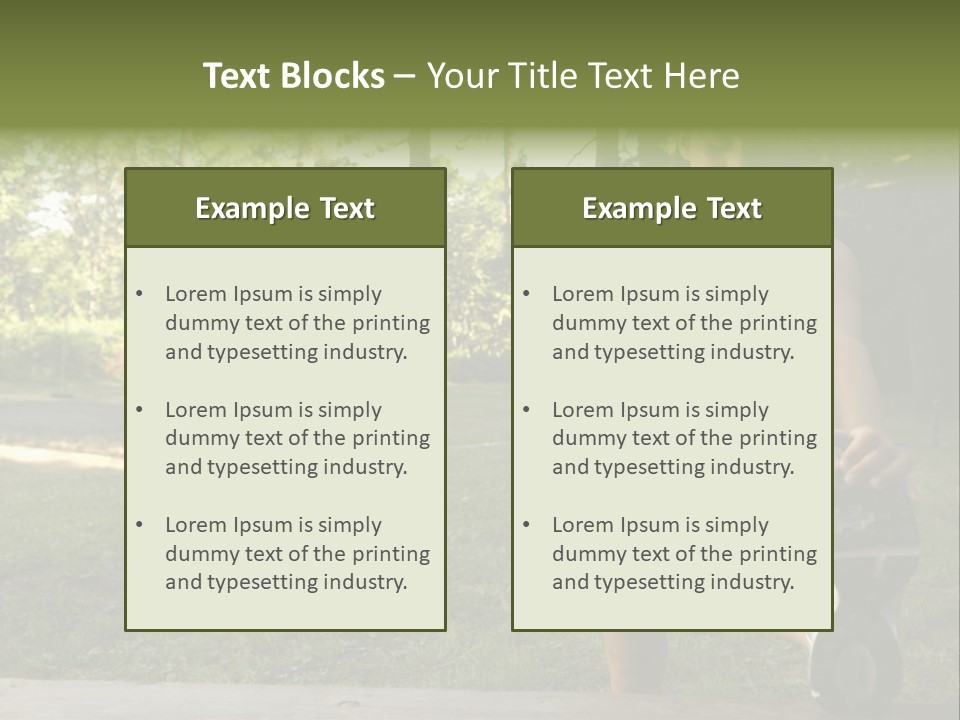Practice Marathon Female PowerPoint Template