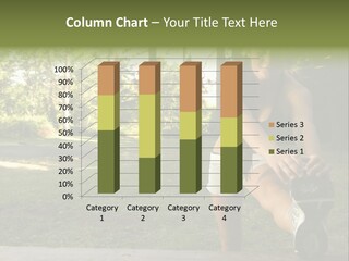 Practice Marathon Female PowerPoint Template