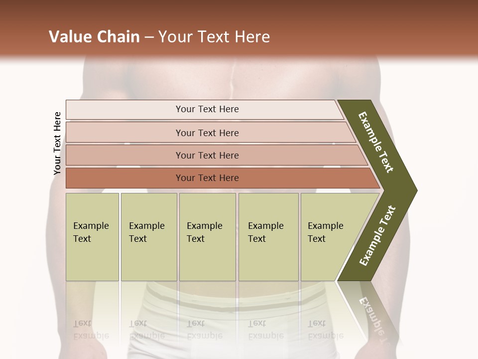 A Man In Underwear Is Posing For A Picture PowerPoint Template