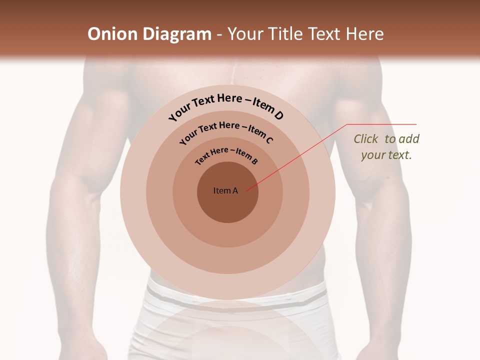 A Man In Underwear Is Posing For A Picture PowerPoint Template