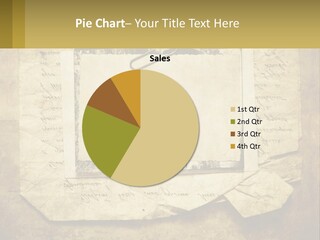 Write Tattered Page PowerPoint Template