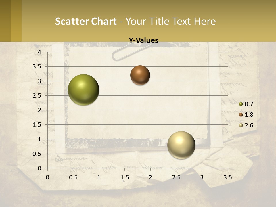 Write Tattered Page PowerPoint Template