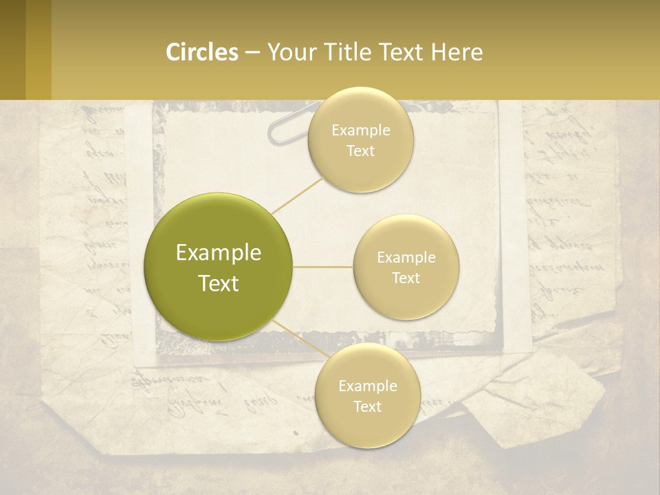 Write Tattered Page PowerPoint Template