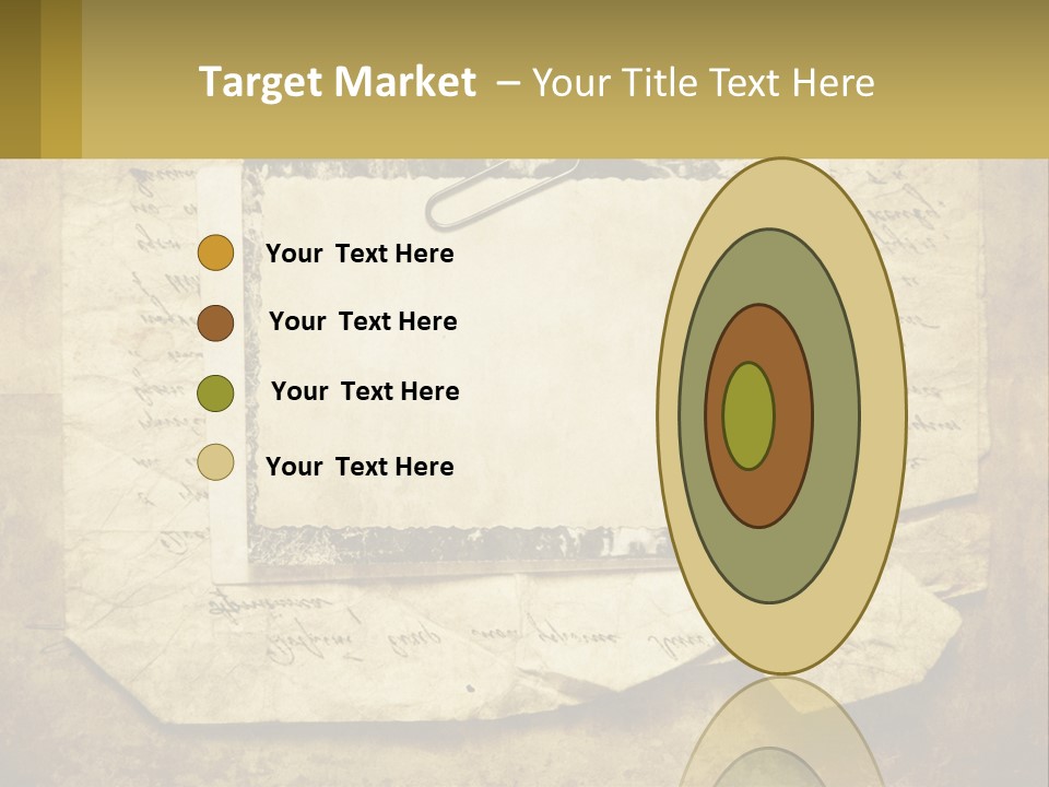 Write Tattered Page PowerPoint Template