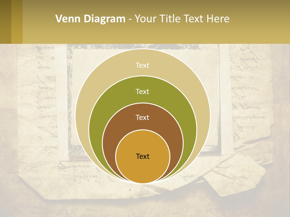 Write Tattered Page PowerPoint Template