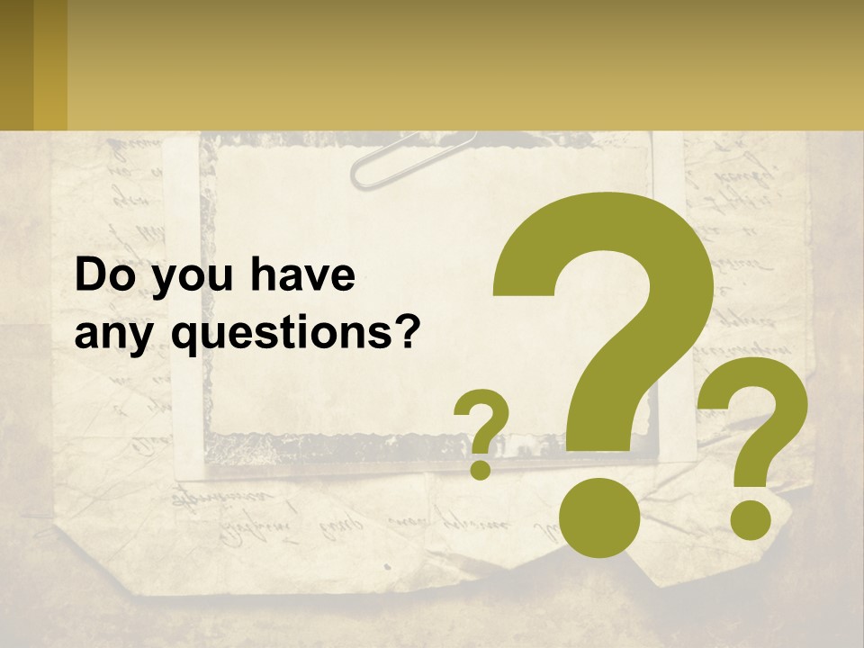 Write Tattered Page PowerPoint Template