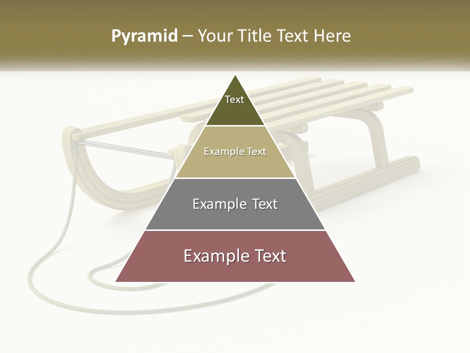 Plant Object Snowfall PowerPoint Template