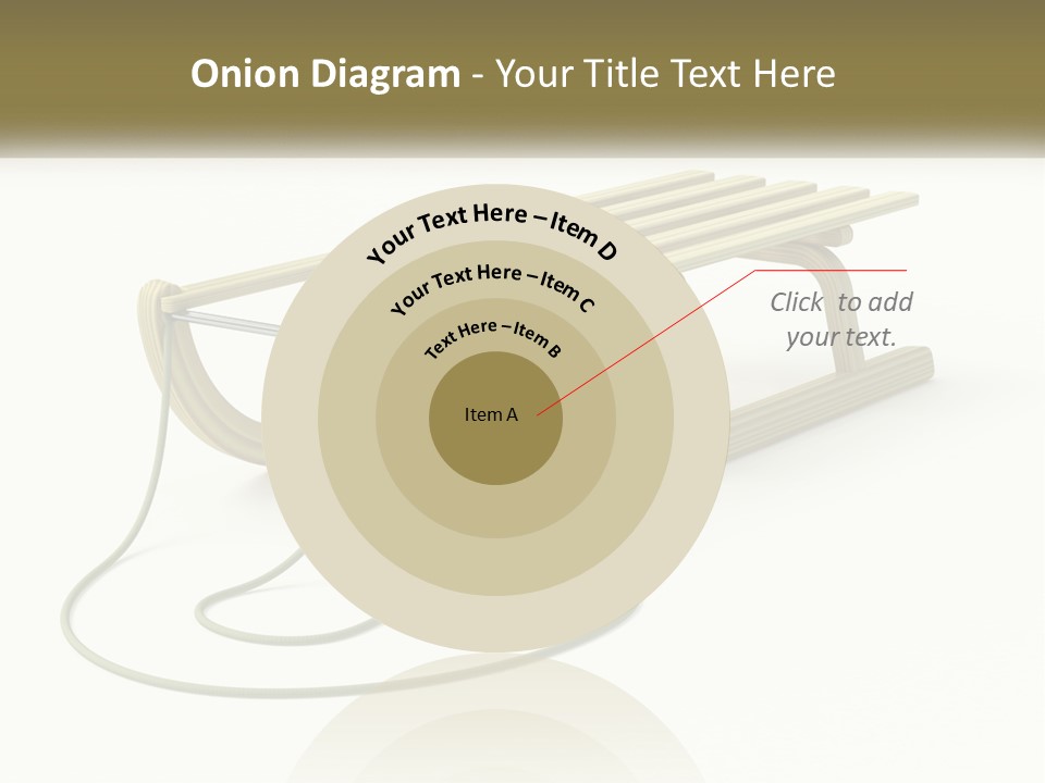 Plant Object Snowfall PowerPoint Template