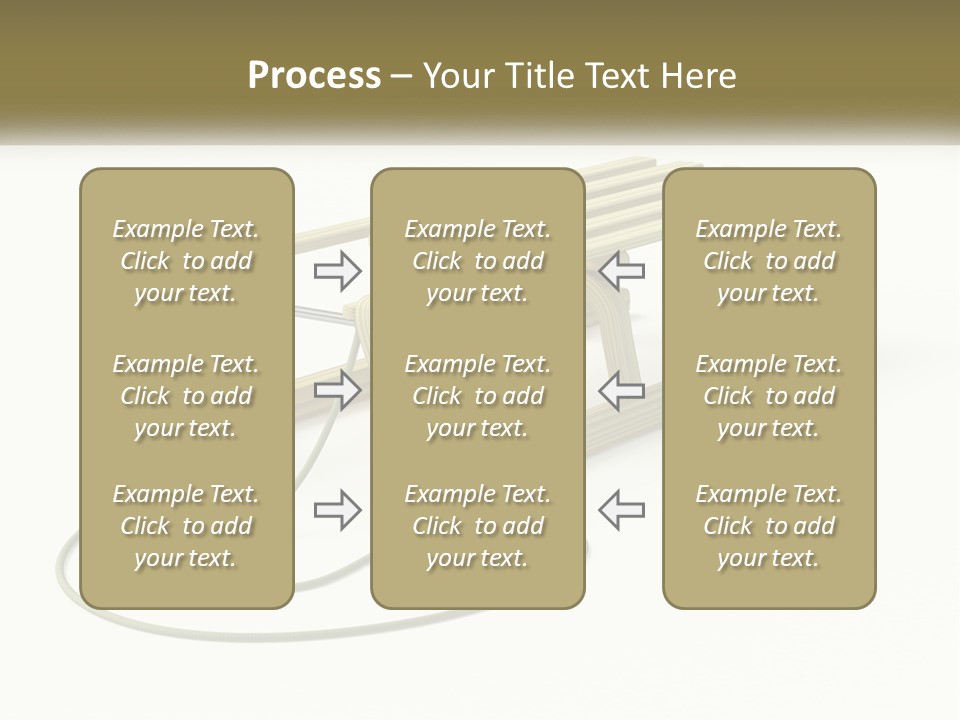 Plant Object Snowfall PowerPoint Template