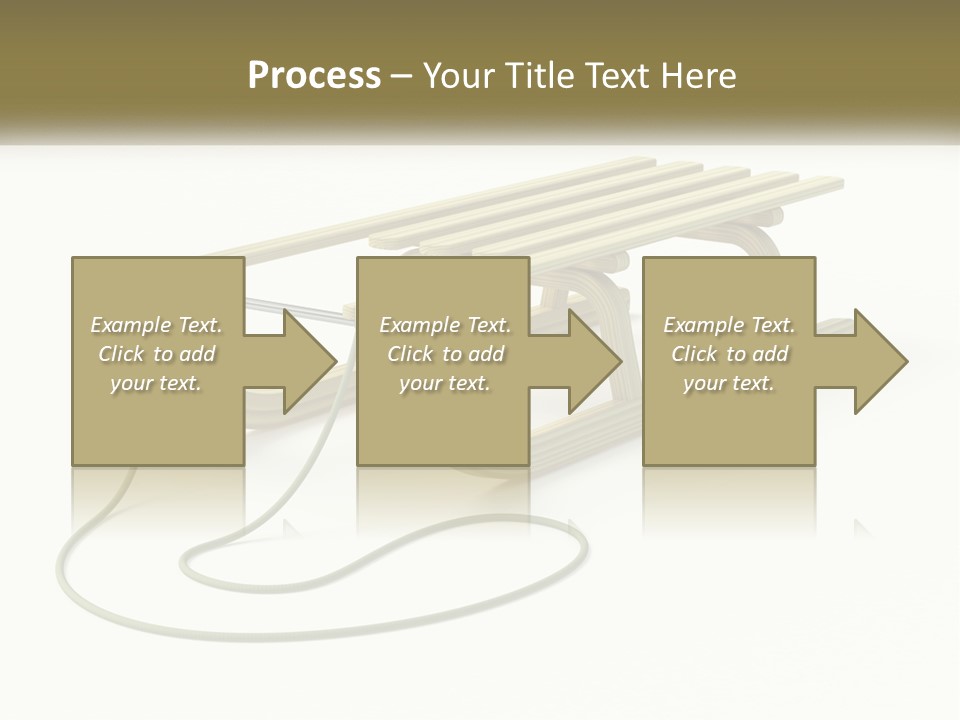 Plant Object Snowfall PowerPoint Template
