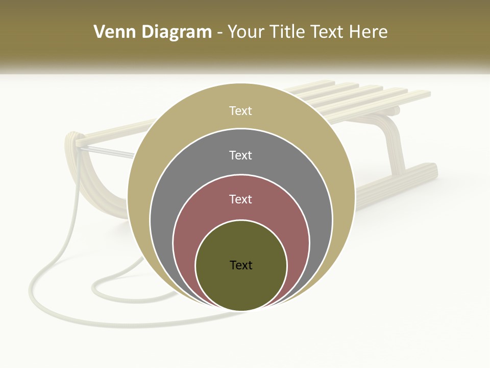 Plant Object Snowfall PowerPoint Template