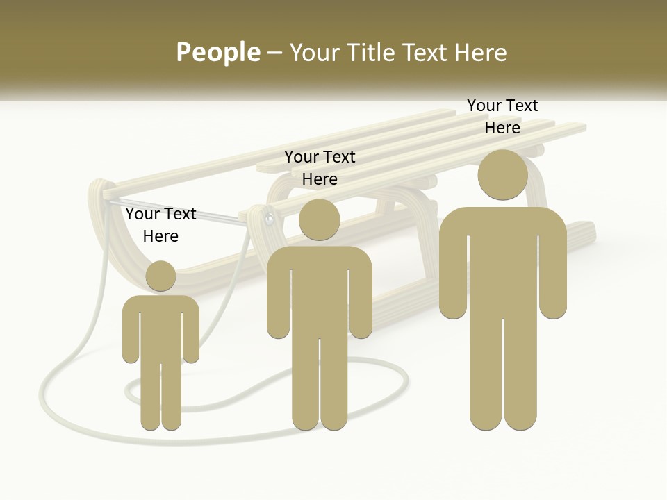 Plant Object Snowfall PowerPoint Template