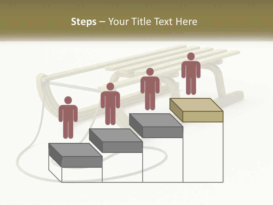 Plant Object Snowfall PowerPoint Template