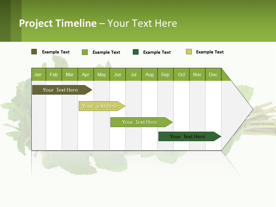 Aroma Recipe Mint PowerPoint Template