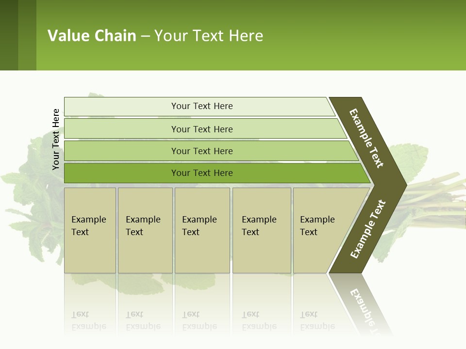 Aroma Recipe Mint PowerPoint Template