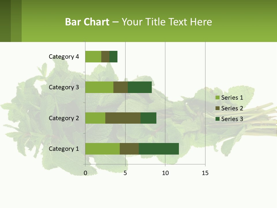 Aroma Recipe Mint PowerPoint Template