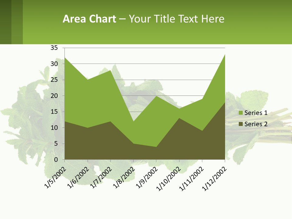 Aroma Recipe Mint PowerPoint Template