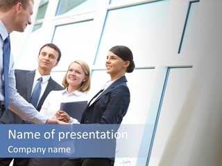 Positive Agree Female PowerPoint Template