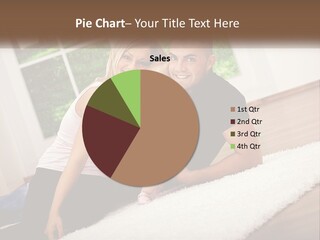 Couple Smiling Two PowerPoint Template