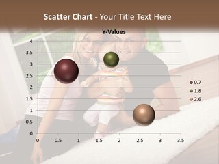 Couple Smiling Two PowerPoint Template