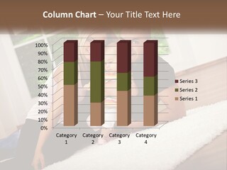 Couple Smiling Two PowerPoint Template