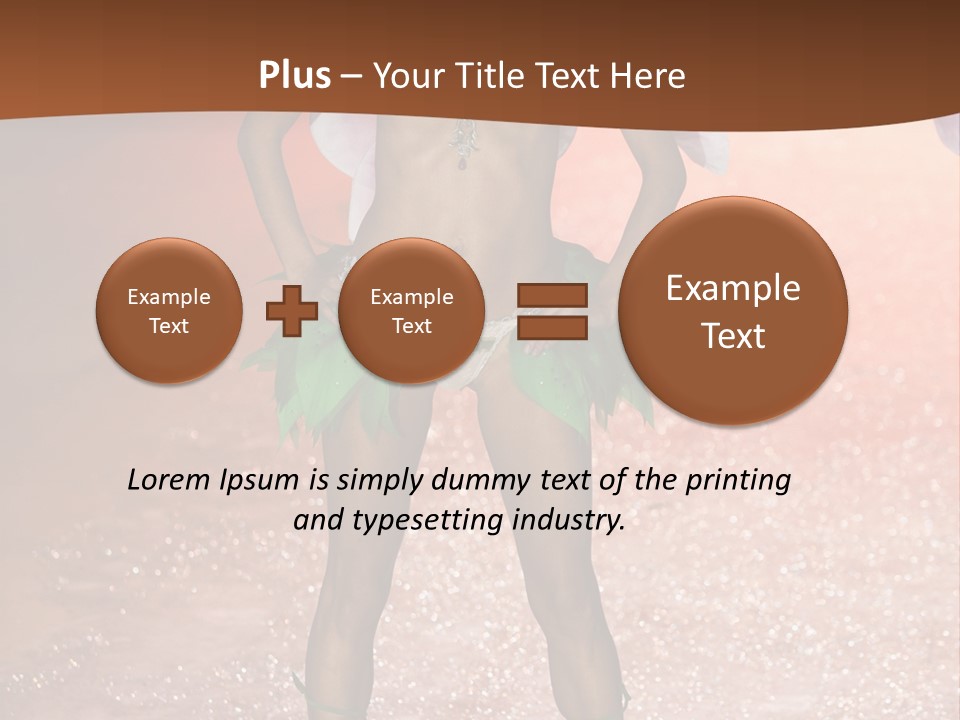 Spatula Ladle Nutrition PowerPoint Template