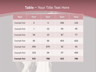 Mare Dress People PowerPoint Template