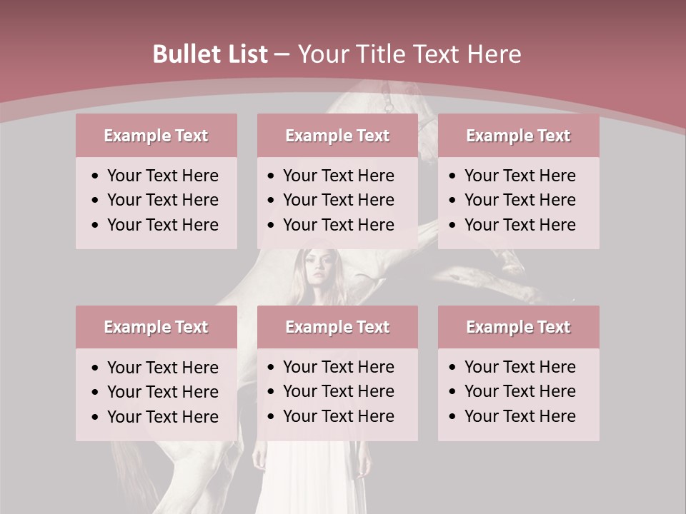 Mare Dress People PowerPoint Template