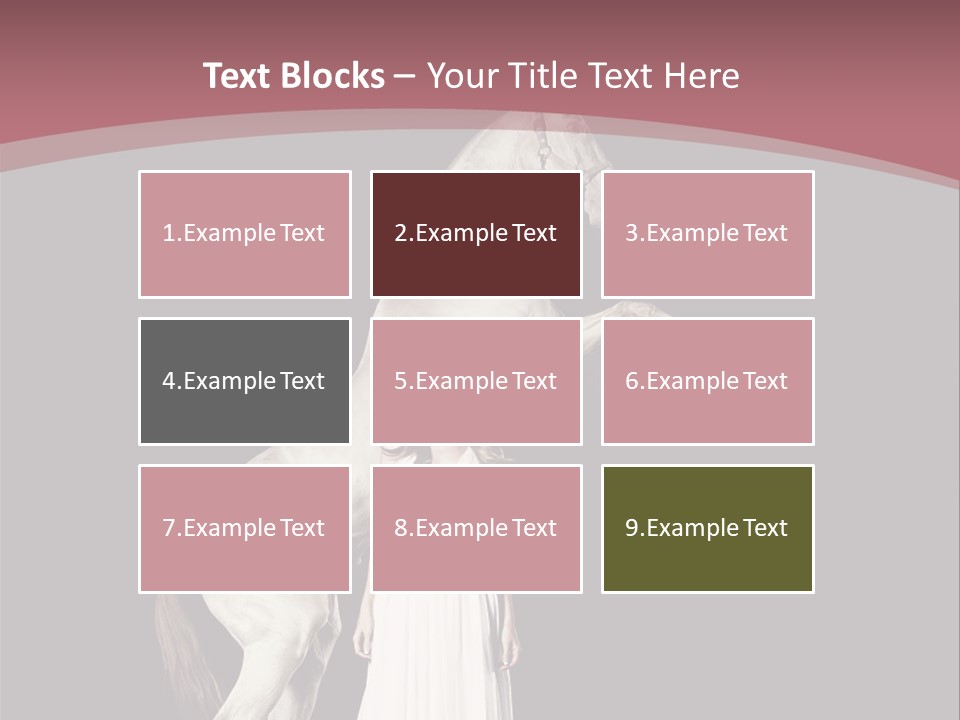 Mare Dress People PowerPoint Template