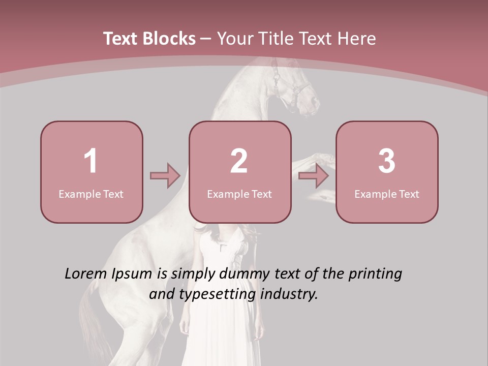 Mare Dress People PowerPoint Template