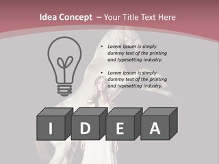 Mare Dress People PowerPoint Template