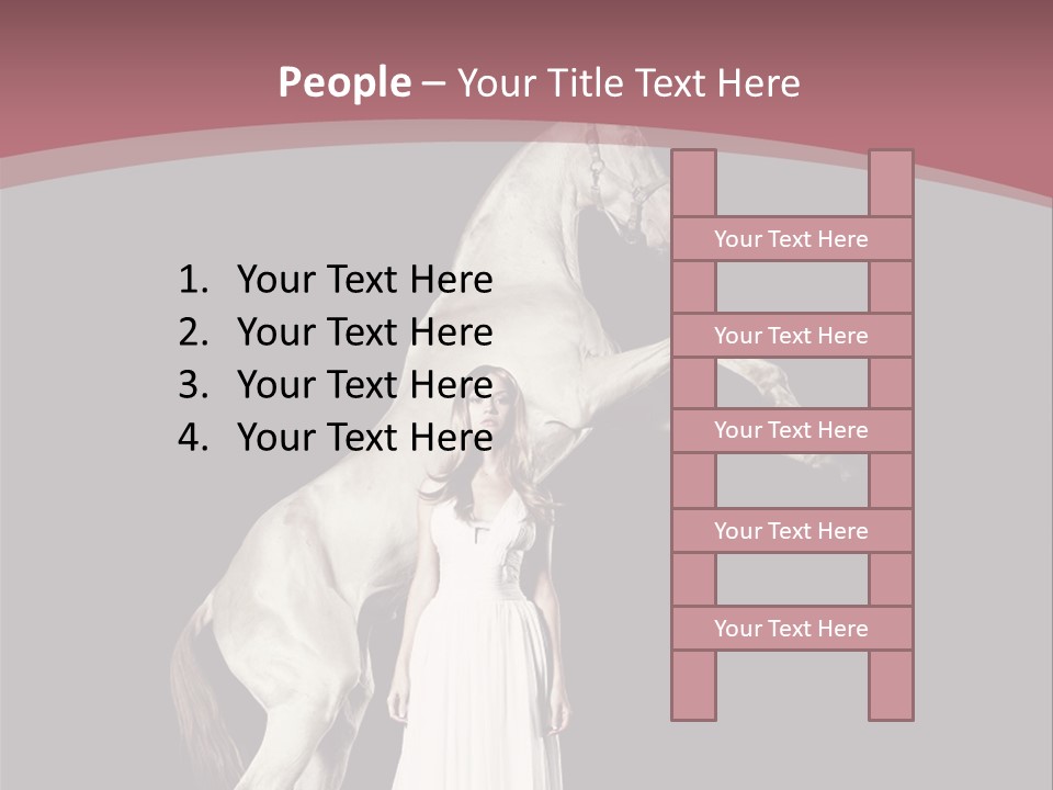 Mare Dress People PowerPoint Template